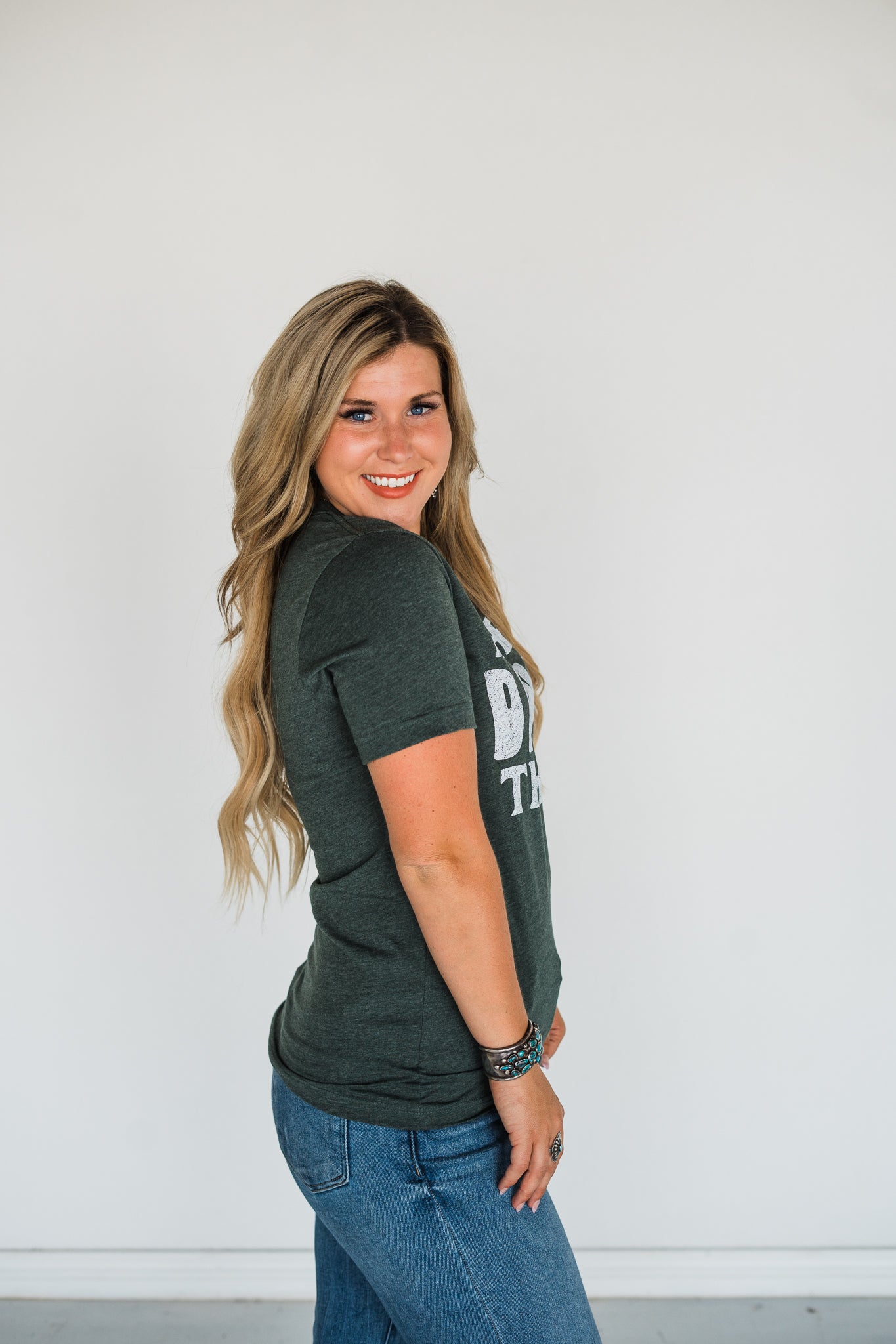 "Do The Damn Thing" Green FarmHer Graphic Tee
