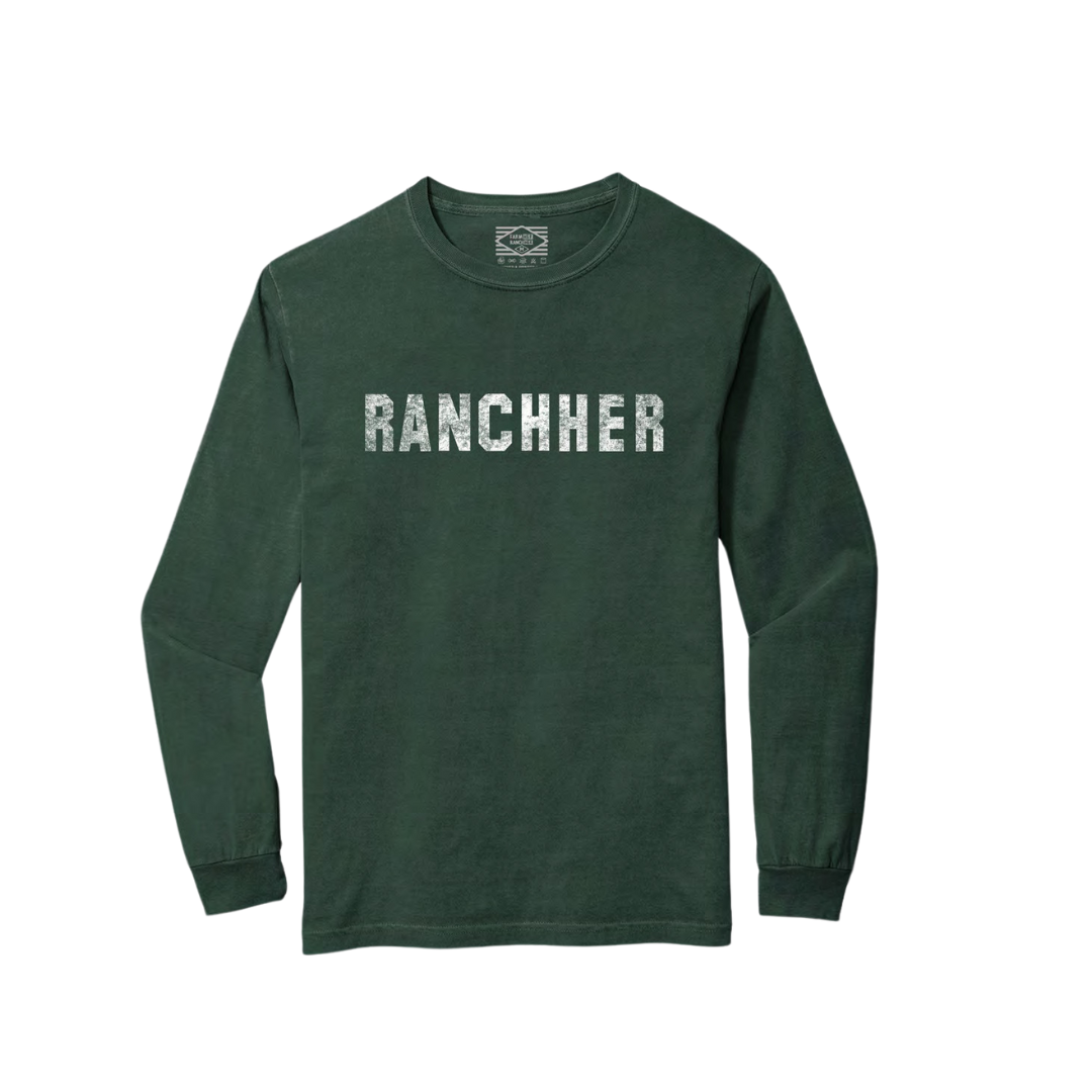 RanchHer Varsity Long Sleeve Shirt