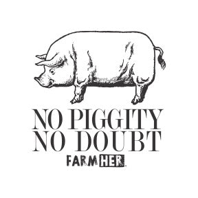 Sticker - No Piggity, No Doubt FarmHer