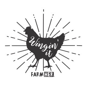 Sticker - Wingin' It FarmHer
