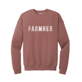 FarmHER Varsity Sponge Fleece Sweatshirt