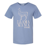 Llama Mama T-Shirt Lavender Blue