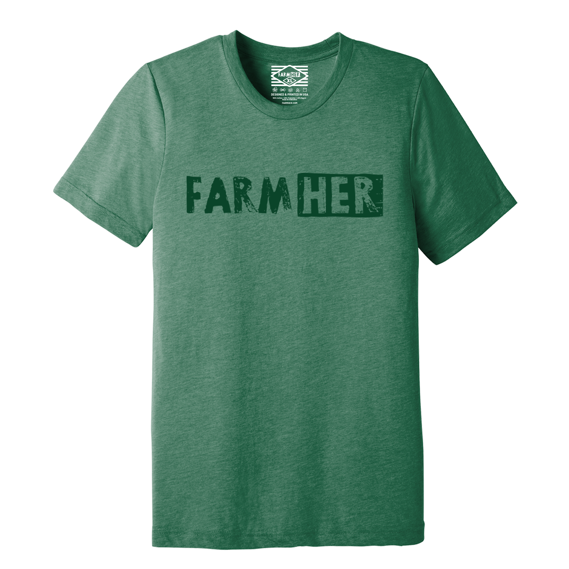 Classic FarmHer T-Shirt Grass Green