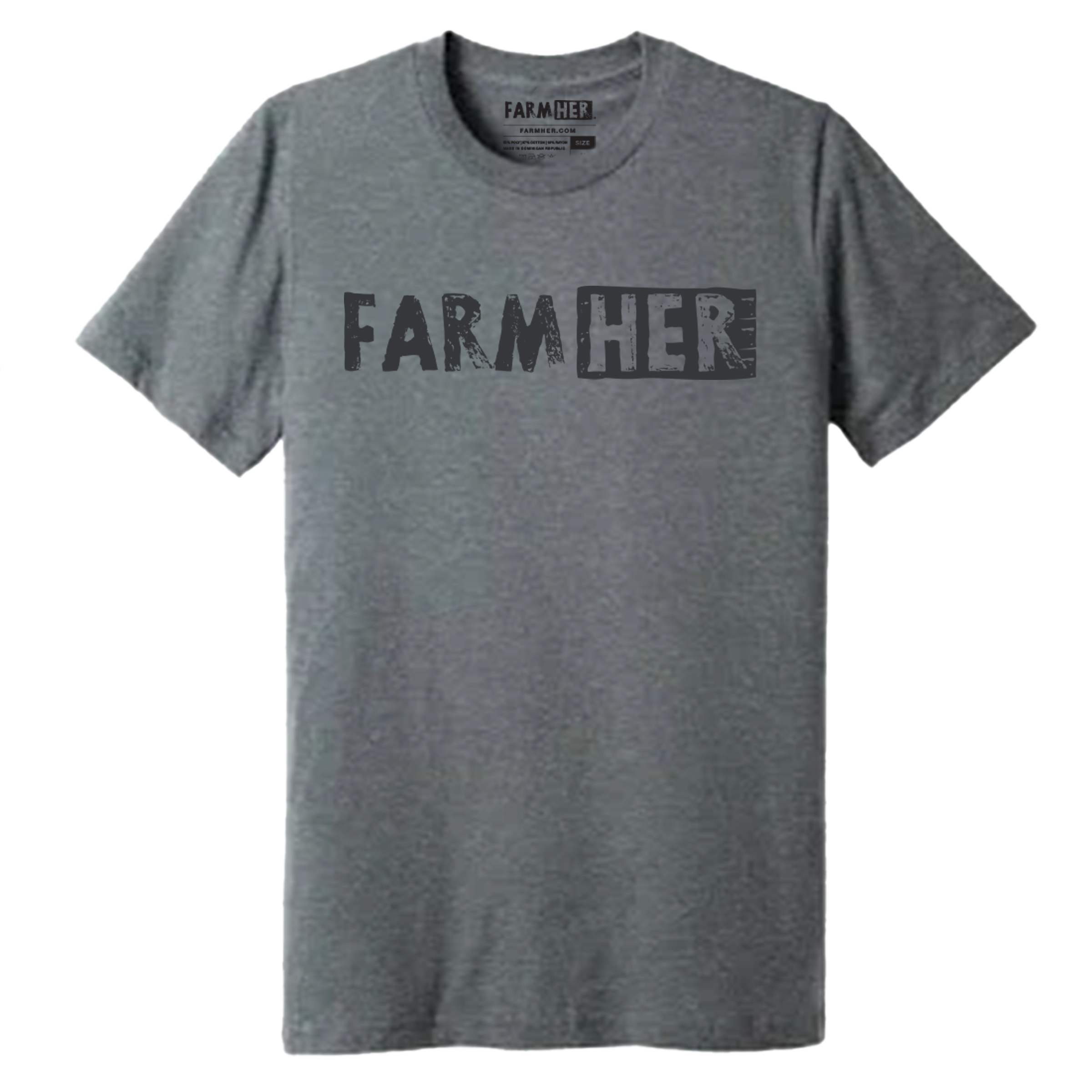 Classic FarmHer T-Shirt Heather Grey