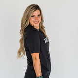 Classic FarmHer Logo Tee - Dark Grey