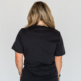 Classic FarmHer Logo Tee - Dark Grey