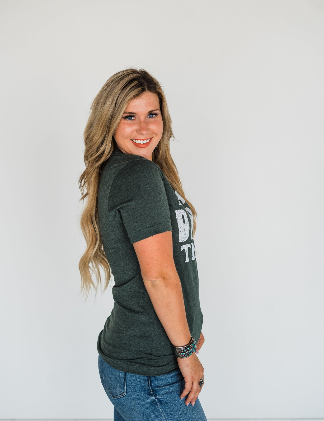 "Do The Damn Thing" Green FarmHer Graphic Tee