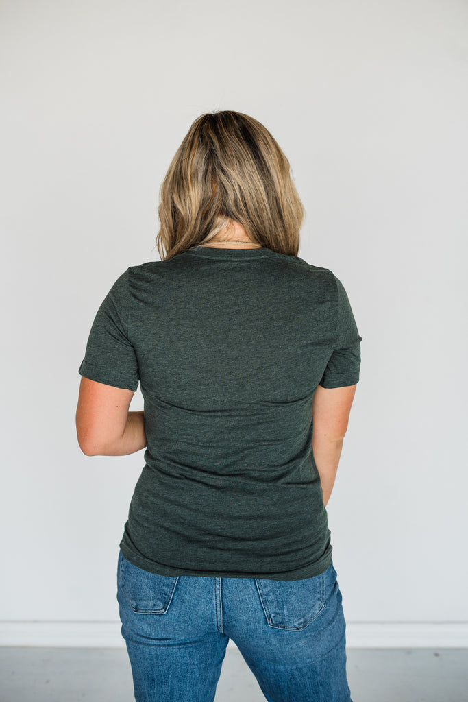 T-Shirt "Do The Damn Thing" Forest Green FarmHer