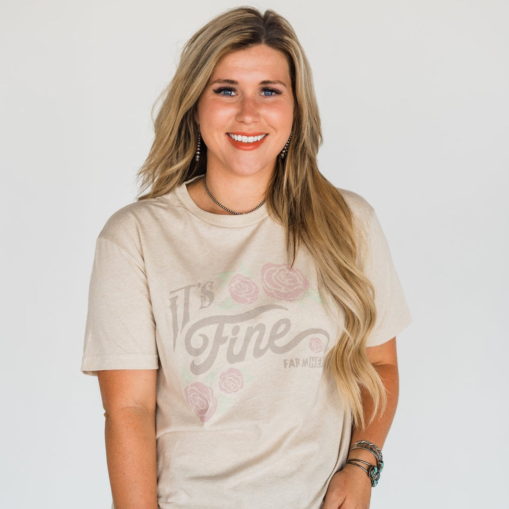 T-Shirt "It's Fine" FarmHer