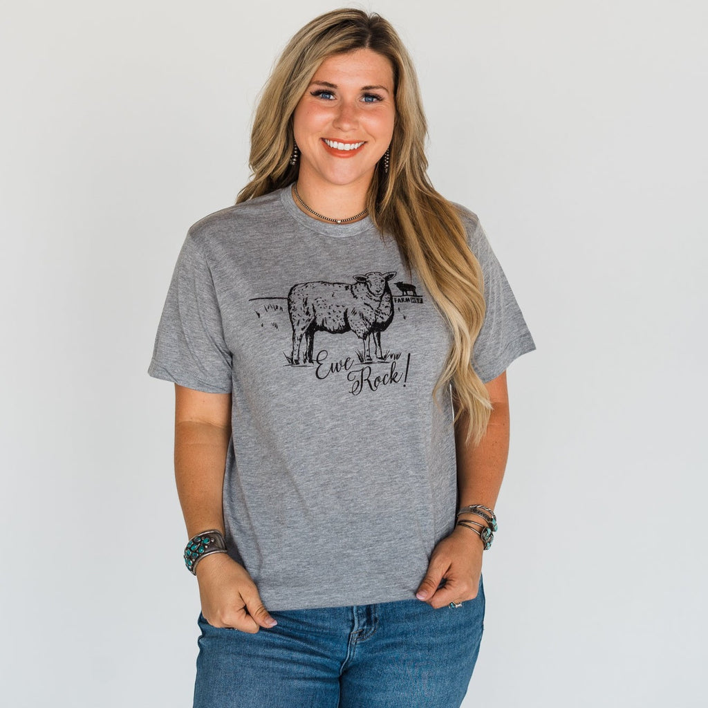 T-Shirt”Ewe Rock” FarmHer