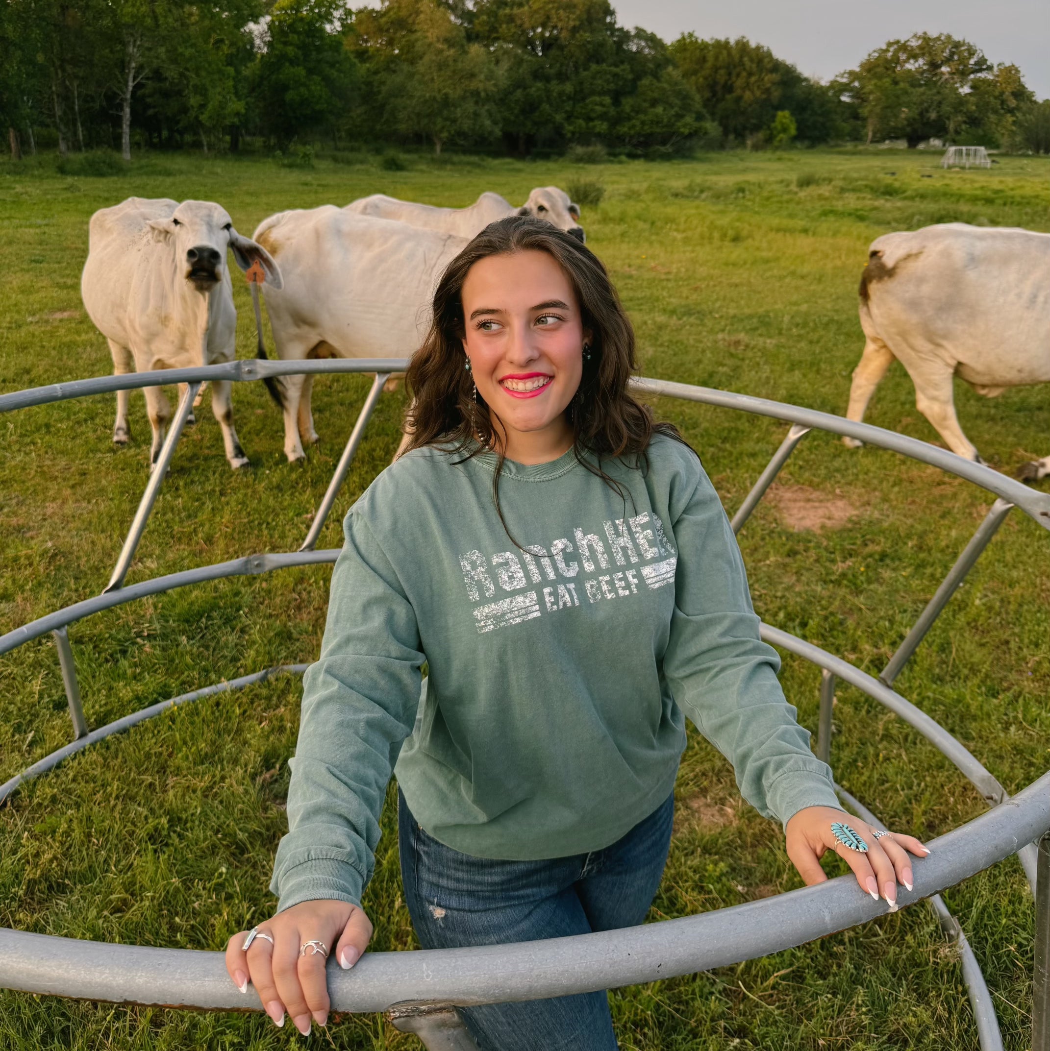 "Eat Beef" RanchHER Classic Long Sleeve