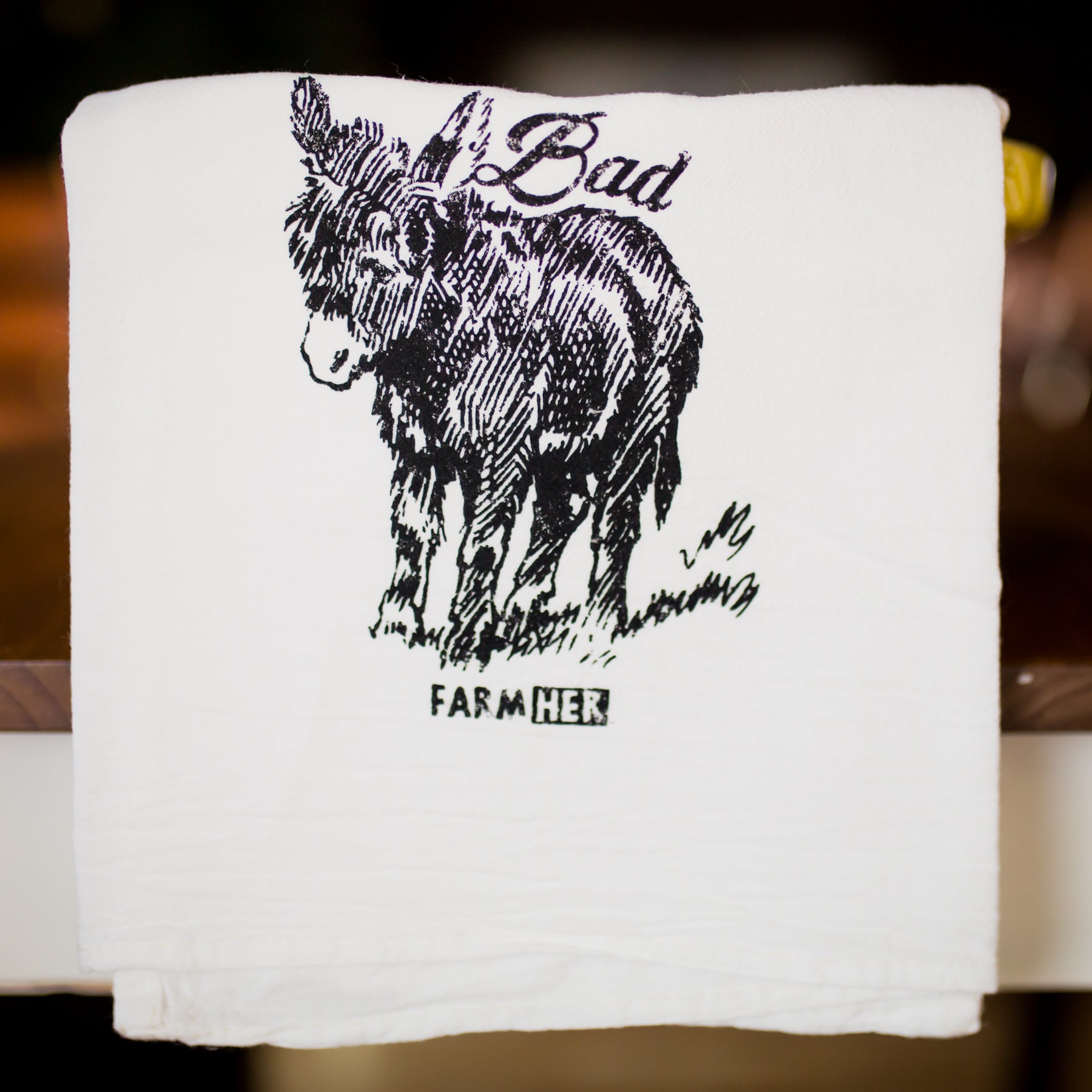 Dish Towel "Bad Donkey" FarmHer