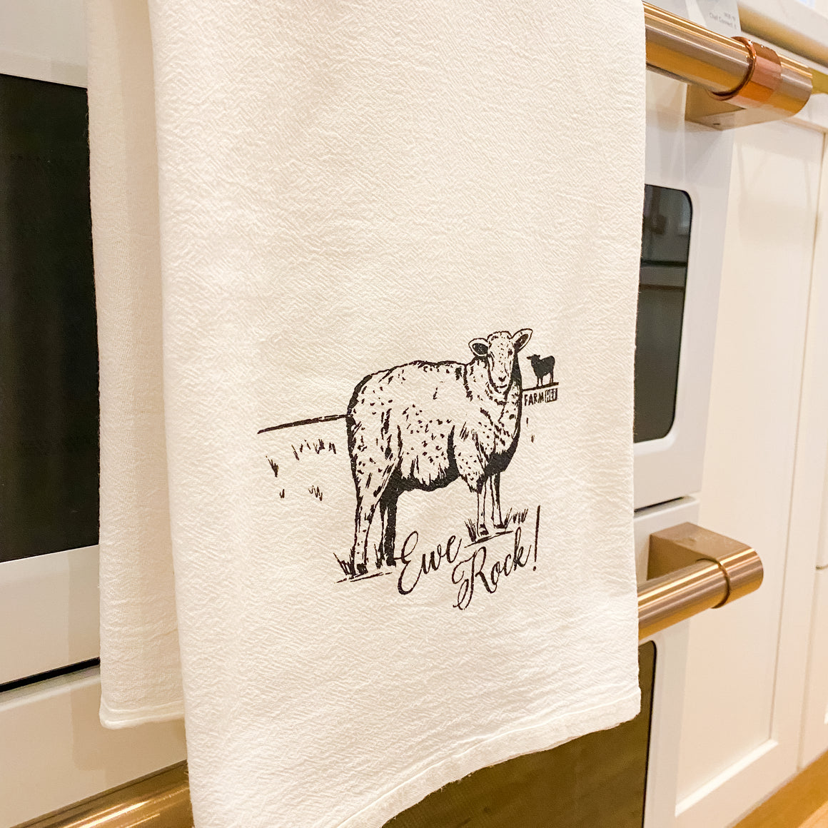 Dish Towel "Ewe Rock" FarmHer