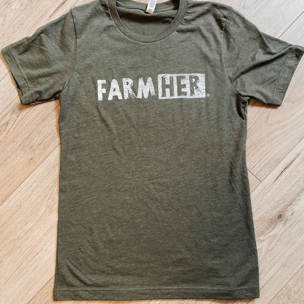 T-Shirt Classic FarmHer Army Green Tee