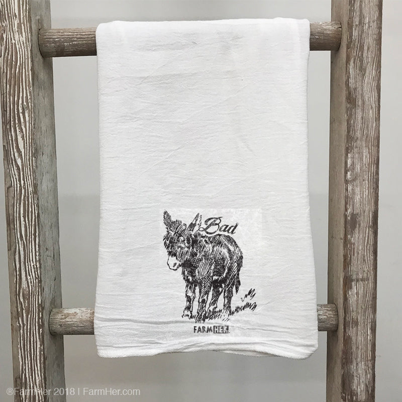 Dish Towel "Bad Donkey" FarmHer